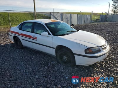Czwarte zdjęcie samochodu z boku: 2003 CHEV IMPALA VIN:2G1WF55K439356826 - miniatura