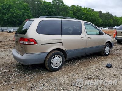 Trzecie zdjęcie samochodu z tyłu: 2003 TOYOTA SIENNA CE VIN:4T3ZF19C83U553276 - miniatura