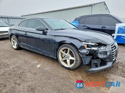 Czwarte zdjęcie samochodu z boku: 2018 AUDI A5 PREMIUM VIN:WAUNNAF55JA103617 - miniatura