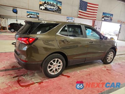 Trzecie zdjęcie samochodu z tyłu: 2024 CHEVROLET EQUINOX LT VIN:3GNAXUEG5RL105427 - miniatura