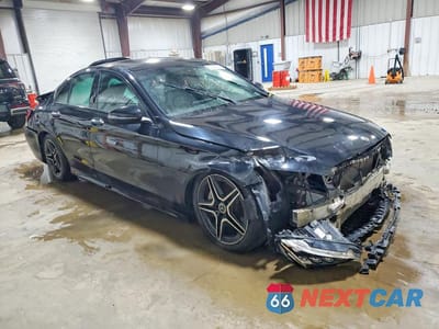 Czwarte zdjęcie samochodu z boku: 2020 MERCEDES-BENZ C 300 4MATIC VIN:W1KWF8EB4LR597130 - miniatura