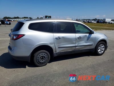Trzecie zdjęcie samochodu z tyłu: 2014 CHEVROLET TRAVERSE LS VIN:1GNKRFED8EJ335397 - miniatura