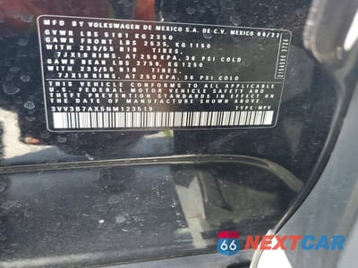 Zdjęcie 13 z 13 samochodu: 2022 VOLKSWAGEN TIGUAN SE VIN:3VV3B7AX5NM123519 - miniatura