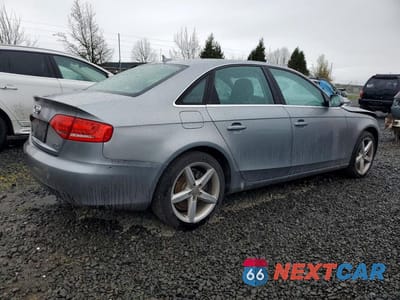 Trzecie zdjęcie samochodu z tyłu: 2011 AUDI A4 PREMIUM PLUS VIN:WAUFFAFL2BN049963 - miniatura