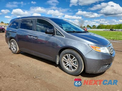 Czwarte zdjęcie samochodu z boku: 2013 HONDA ODYSSEY EXL VIN:5FNRL5H62DB060115 - miniatura