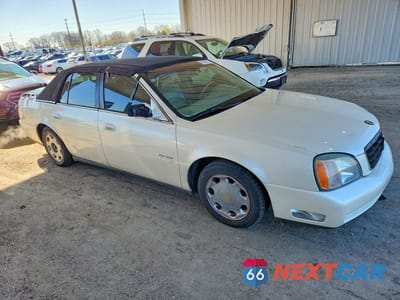 Czwarte zdjęcie samochodu z boku: 2000 CADILLAC DEVILLE DHS VIN:1G6KE57Y4YU290625 - miniatura
