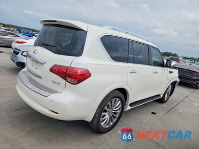 Trzecie zdjęcie samochodu z tyłu: 2017 INFINITI QX80 BASE VIN:JN8AZ2NF2H9646252 - miniatura