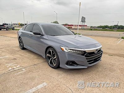 2022 HONDA ACCORD SPORT SE 1HGCV1F40NA087450 - główne zdjęcie licytacji z USA - miniatura