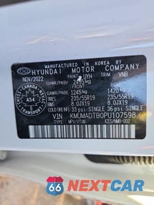 Zdjęcie 14 z 14 samochodu: 2023 GENESIS GV70 2.5T STANDARD VIN:KMUMADTB0PU107598 - miniatura