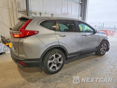 Trzecie zdjęcie samochodu z tyłu: 2018 HONDA CR-V EX VIN:2HKRW2H50JH672498 - miniatura