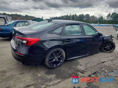 Trzecie zdjęcie samochodu z tyłu: 2024 HONDA CIVIC SPORT VIN:2HGFE2F58RH537252 - miniatura