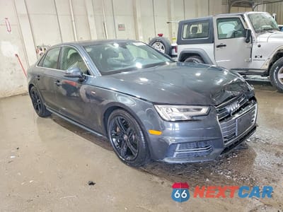 Czwarte zdjęcie samochodu z boku: 2017 AUDI A4 PREMIUM PLUS VIN:WAUENAF46HN015847 - miniatura