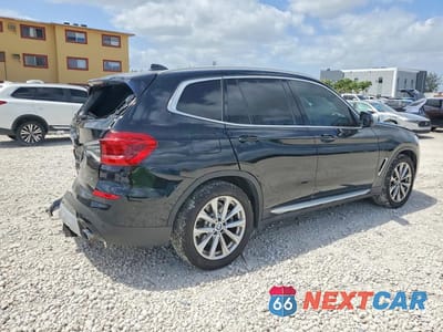 Trzecie zdjęcie samochodu z tyłu: 2019 BMW X3 XDRIVE30I VIN:5UXTR9C55KLE21309 - miniatura