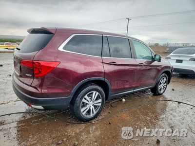 Trzecie zdjęcie samochodu z tyłu: 2017 HONDA PILOT EX VIN:5FNYF6H37HB054024 - miniatura