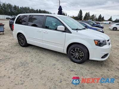Czwarte zdjęcie samochodu z boku: 2017 DODGE GRAND CARAVAN GT VIN:2C4RDGEG2HR758336 - miniatura