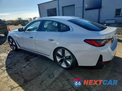 Drugie zdjęcie samochodu z przodu: 2023 BMW I4 EDRIVE 40 VIN:WBY73AW06PFN66771 - miniatura