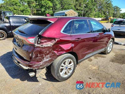 Trzecie zdjęcie samochodu z tyłu: 2018 FORD EDGE SEL VIN:2FMPK3J93JBC57947 - miniatura