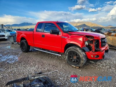 Czwarte zdjęcie samochodu z boku: 2013 FORD F150 SUPER CAB VIN:1FTFX1EF3DFC95039 - miniatura