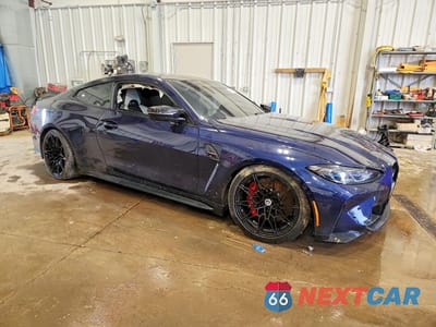 Czwarte zdjęcie samochodu z boku: 2023 BMW M4 COMPETITION VIN:WBS43AZ02PCM26176 - miniatura