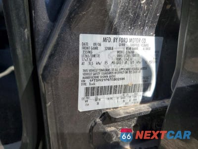 Zdjęcie 13 z 13 samochodu: 2007 FORD F250 SUPER DUTY VIN:1FTSW21P97EB02599 - miniatura