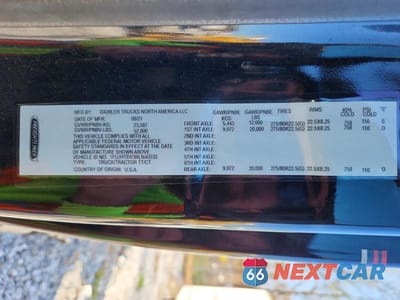 Zdjęcie 10 z 10 samochodu: 2022 FREIGHTLINER CASCADIA 116 TRUCK CAB AND CHASSIS VIN:1FUJHTDV3NLNA0233 - miniatura