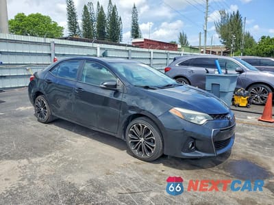 Czwarte zdjęcie samochodu z boku: 2015 TOYOTA COROLLA S PLUS VIN:2T1BURHE2FC407821 - miniatura