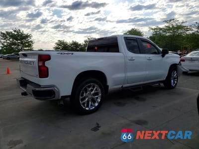 Trzecie zdjęcie samochodu z tyłu: 2019 CHEVROLET SILVERADO K1500 LT VIN:1GCRYDED9KZ250645 - miniatura