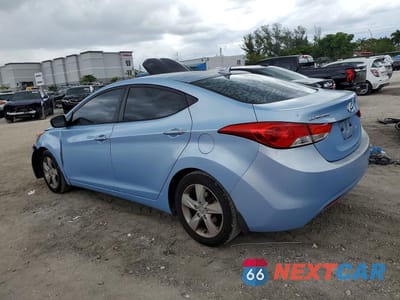 Drugie zdjęcie samochodu z przodu: 2013 HYUNDAI ELANTRA GLS VIN:KMHDH4AEXDU728608 - miniatura