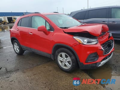 Czwarte zdjęcie samochodu z boku: 2020 CHEVROLET TRAX 1LT VIN:KL7CJLSB8LB340514 - miniatura