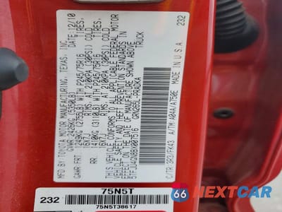 Zdjęcie 12 z 12 samochodu: 2011 TOYOTA TACOMA DOUBLE CAB PRERUNNER VIN:5TFJU4GN8BX007516 - miniatura