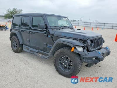 Czwarte zdjęcie samochodu z boku: 2024 JEEP WRANGLER 4XE VIN:1C4RJXN62RW154200 - miniatura