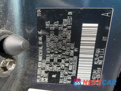 Zdjęcie 14 z 14 samochodu: 2005 TOYOTA SIENNA XLE 7 PASSENGER VIN:5TDBA22C05S033089 - miniatura