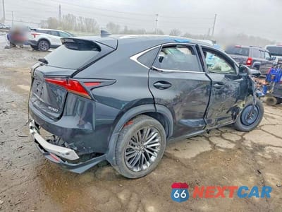 Trzecie zdjęcie samochodu z tyłu: 2021 LEXUS NX 300 BASE VIN:JTJDARDZ5M5031813 - miniatura