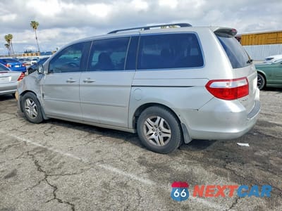 Drugie zdjęcie samochodu z przodu: 2006 HONDA ODYSSEY EX VIN:5FNRL384X6B434654 - miniatura