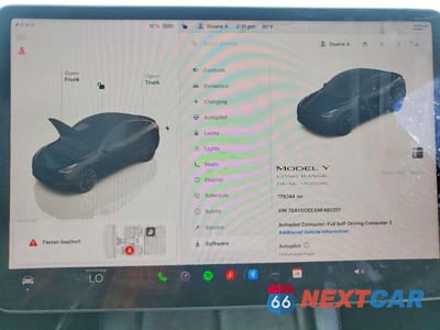 Zdjęcie 9 z 12 samochodu: 2022 TESLA MODEL Y VIN:7SAYGDEEXNF480201 - miniatura