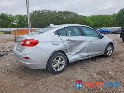 Trzecie zdjęcie samochodu z tyłu: 2016 CHEVROLET CRUZE LT VIN:1G1BE5SMXG7283217 - miniatura