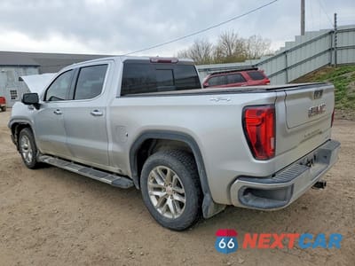 Drugie zdjęcie samochodu z przodu: 2019 GMC SIERRA K1500 SLT VIN:3GTU9DED7KG227212 - miniatura