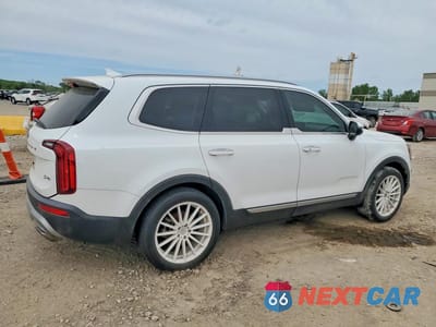 Trzecie zdjęcie samochodu z tyłu: 2020 KIA TELLURIDE S VIN:5XYP6DHC1LG044557 - miniatura