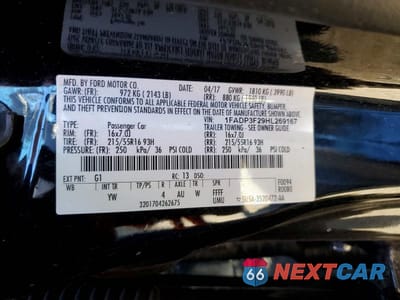 Zdjęcie 12 z 12 samochodu: 2017 FORD FOCUS SE VIN:1FADP3F29HL269167 - miniatura