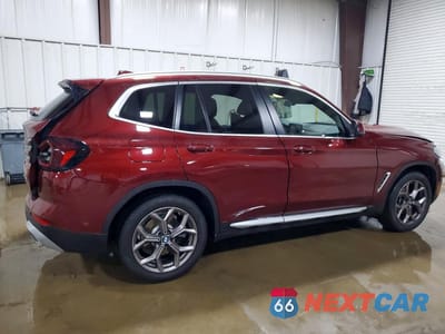 Trzecie zdjęcie samochodu z tyłu: 2022 BMW X3 XDRIVE30I VIN:5UX53DP04N9M12000 - miniatura
