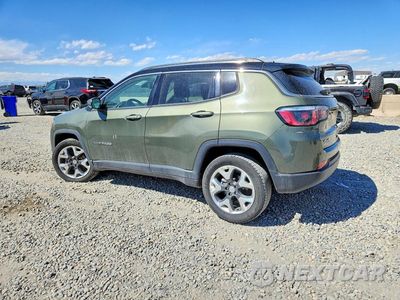 Drugie zdjęcie samochodu z przodu: 2019 JEEP COMPASS LIMITED VIN:3C4NJDCBXKT650791 - miniatura