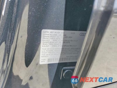 Zdjęcie 14 z 14 samochodu: 2025 AUDI SQ5 PREMIUM PLUS VIN:WA125AGU9S2102021 - miniatura