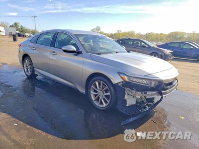 Czwarte zdjęcie samochodu z boku: 2021 HONDA ACCORD LX VIN:1HGCV1F15MA015423 - miniatura