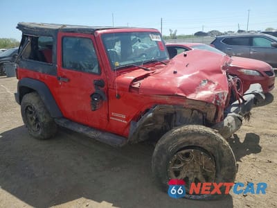 Czwarte zdjęcie samochodu z boku: 2012 JEEP WRANGLER SPORT VIN:1C4AJWAG3CL231252 - miniatura