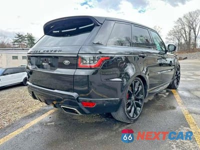 Trzecie zdjęcie samochodu z tyłu: 2020 LAND ROVER RANGE ROVER SPORT HST VIN:SALWS2RU2LA738718 - miniatura