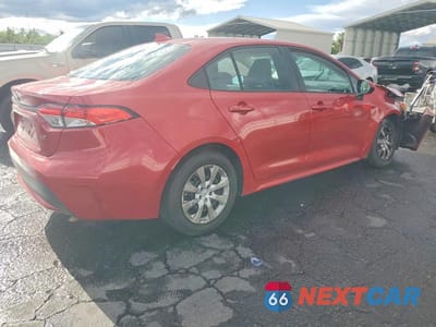 Trzecie zdjęcie samochodu z tyłu: 2020 TOYOTA COROLLA LE VIN:5YFEPRAE6LP134067 - miniatura