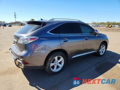 Trzecie zdjęcie samochodu z tyłu: 2012 LEXUS RX 350 BASE VIN:2T2BK1BA5CC126701 - miniatura