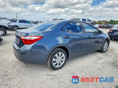 Trzecie zdjęcie samochodu z tyłu: 2015 TOYOTA COROLLA LE VIN:2T1BURHE5FC303582 - miniatura
