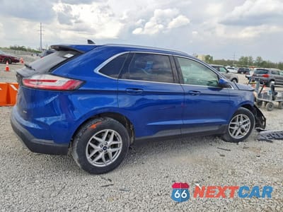 Trzecie zdjęcie samochodu z tyłu: 2021 FORD EDGE SEL VIN:2FMPK4J94MBA43057 - miniatura