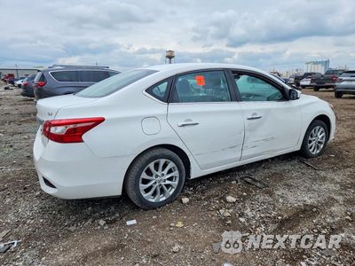 Trzecie zdjęcie samochodu z tyłu: 2019 NISSAN SENTRA SV VIN:3N1AB7AP7KY370084 - miniatura